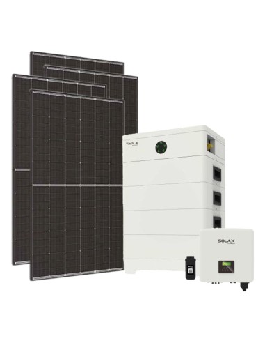 Three-phase photovoltaic kit 10200W 10kW inverter 14.4KWh lithium battery TP-HS36 Solax Power