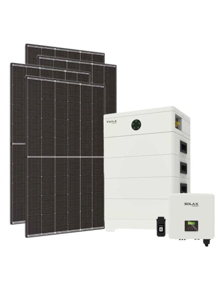 Three-phase photovoltaic kit 10200W 10kW inverter 14.4KWh lithium battery TP-HS36 Solax Power