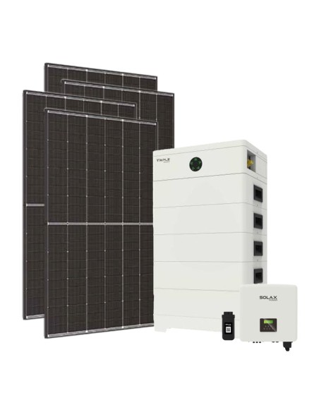 Three-phase photovoltaic kit 10200W 10kW inverter 18kWh lithium battery TP-HS36 Solax Power
