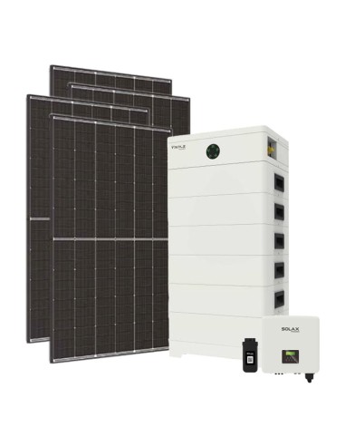 Trifase: vendita all'ingrosso Kit fotovoltaico trifase 10200W inverter 10kW batteria al litio 43.2kWh TP-HS36 Solax Power