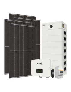 Trifase: vendita all'ingrosso Kit fotovoltaico trifase 20400W inverter 20kW batteria al litio 28.8kWh TP-HS36 Solax Power