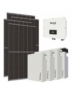 Trifase: vendita all'ingrosso Kit fotovoltaico trifase 20400W inverter 20kW batteria al litio 23.2KWh T-BAT-H5.8 Solax Power