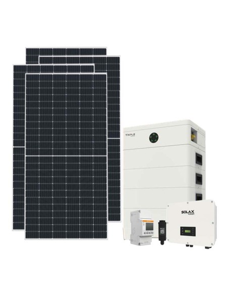 Trifase: vendita all'ingrosso Kit fotovoltaico trifase 21060W inverter 20kW batteria al litio 14.4kWh TP-HS36 Solax Power