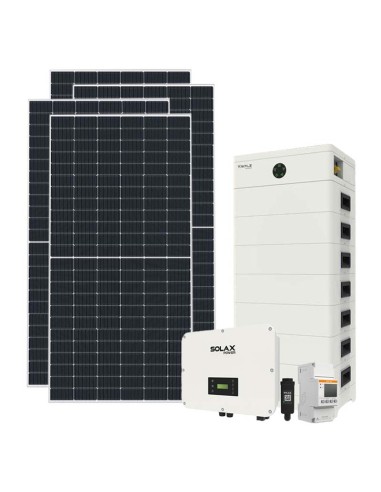 Trifase: vendita all'ingrosso Kit fotovoltaico trifase 21060W inverter 20kW batteria al litio 25.2kWh TP-HS36 Solax Power