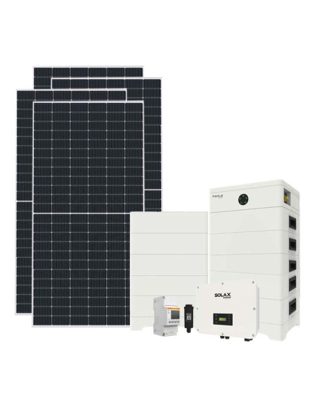 Trifase: vendita all'ingrosso Kit fotovoltaico trifase 21060W inverter 20kW batteria al litio 36kWh TP-HS36 Solax Power