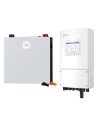 Sistema di accumulo monofase inverter 3kW Solis LV batteria al litio 5.12kWh Dyness DL5.0C PRO