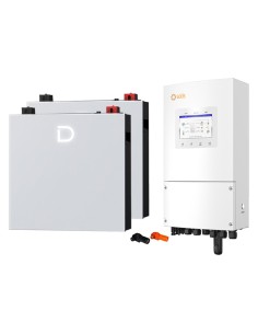 Sistema di accumulo monofase inverter 6kW Solis LV batteria al litio 10.24kWh Dyness DL5.0C PRO