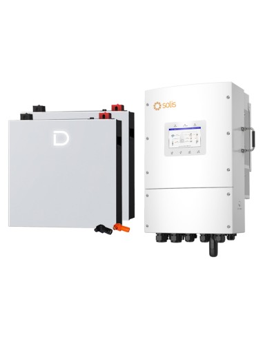Three-phase storage system 12kW Solis inverter 10.24kWh Dyness DL5.0C PRO lithium battery