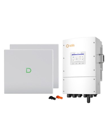 Three-phase storage system 12kW Solis inverter 20.48kWh Dyness Powerbox G2 lithium battery