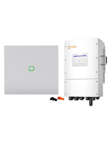 Three-phase storage system 15kW Solis inverter 10.24kWh Dyness Powerbox G2 lithium battery