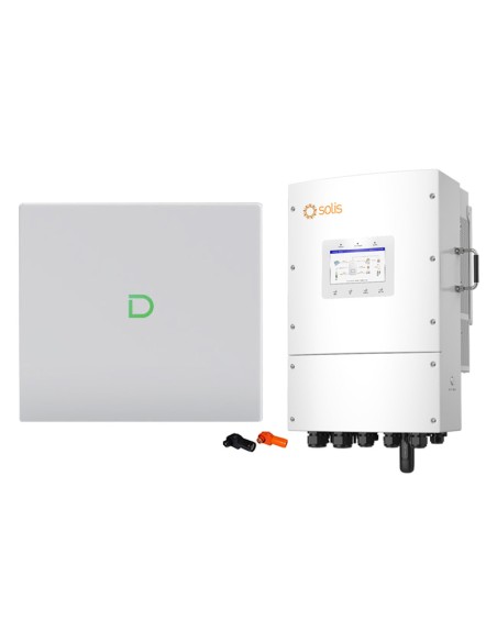Three-phase storage system 15kW Solis inverter 10.24kWh Dyness Powerbox G2 lithium battery