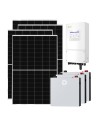 Single-phase photovoltaic kit 6370W 6kW Solis LV inverter 15.36kWh lithium battery Dyness DL5.0C PRO
