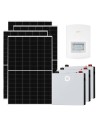 Monofase: vendita all'ingrosso Kit fotovoltaico monofase 5460W inverter 5kW Solis batteria al litio 15.36kWh Dyness DL5.0C PRO