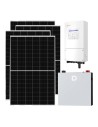 Single-phase photovoltaic kit 8190W 8kW Solis LV inverter 5.12kWh lithium battery Dyness DL5.0C PRO