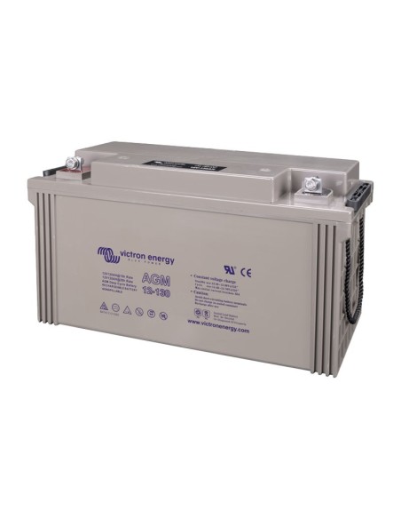 130Ah 12V GEL Deep Cycle battery Victron Energy - BAT412121104