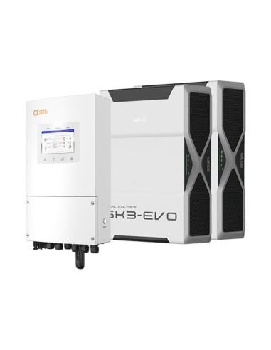 Solis con Weco: vendita all'ingrosso Sistema di accumulo monofase inverter LV 3kW Solis batteria al litio 10.44kWh Weco EVO 5k3