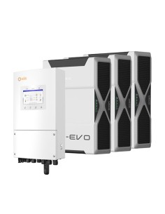 Single-phase storage system 8kW LV Solis inverter 15.66kWh Weco EVO 5k3 lithium battery