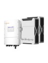 Three-phase storage system 10kW Solis LV inverter 10.44kWh Weco EVO 5k3 lithium battery