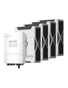 Solis con Weco: vendita all'ingrosso Sistema di accumulo trifase inverter 12kW Solis LV batteria al litio 20.88kWh Weco EVO 5k3