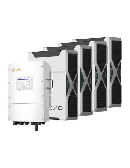 Solis con Weco: vendita all'ingrosso Sistema di accumulo trifase inverter 12kW Solis LV batteria al litio 20.88kWh Weco EVO 5k3