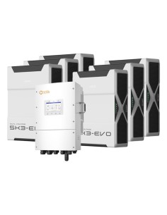 Solis con Weco: vendita all'ingrosso Sistema di accumulo trifase inverter 12kW Solis LV batteria al litio 31.32kWh Weco EVO 5k3
