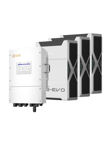 Solis con Weco: vendita all'ingrosso Sistema di accumulo trifase inverter 15kW Solis LV batteria al litio 15.66kWh Weco EVO 5k3