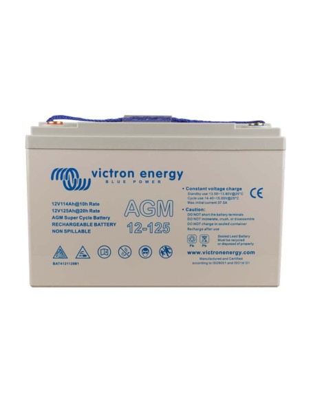 Victron Energy: vendita all'ingrosso Batteria 125Ah 12V AGM Super Cycle Victron Energy - BAT412112081