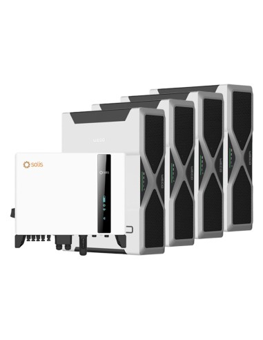 Three-phase storage system 8kW Solis inverter 20.88kWh Weco EVO 5k3 lithium battery