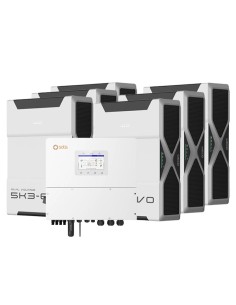 Three-phase storage system 20kW Solis inverter 31.32kWh Weco EVO 5k3 lithium battery