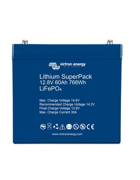 Victron Energy: vendita all'ingrosso Batteria SuperPack litio 60Ah 12.8V Smart Victron Energy - BAT512060705
