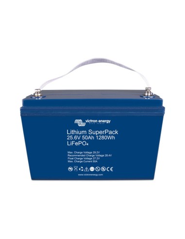 Victron Energy: vendita all'ingrosso Batteria SuperPack litio 50Ah 25,6V Smart Victron Energy - BAT524050705