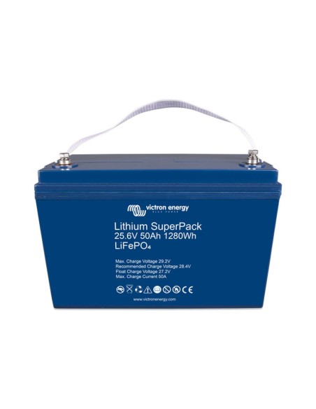 SuperPack lithium battery 50Ah 25,6V Smart Victron Energy - BAT524050705
