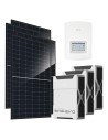 Single-phase photovoltaic kit 5520W 5kW Solis inverter 15.66kWh Weco EVO 5k3 lithium battery