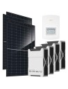 Monofase: vendita all'ingrosso Kit fotovoltaico monofase 5520W inverter 5kW Solis litio 20.88kWh Weco EVO 5k3