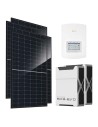 Monofase: vendita all'ingrosso Kit fotovoltaico monofase 6440W inverter 6kW Solis litio 10.44kWh Weco EVO 5k3