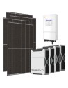 Monofase: vendita all'ingrosso Kit fotovoltaico monofase 5460W inverter 5kW LV Solis litio 20.88kWh Weco EVO 5k3