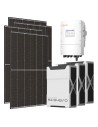 Three-phase photovoltaic kit 8190W 8kW Solis LV inverter 15.66kWh Weco EVO 5k3 lithium battery