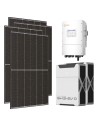 Three-phase photovoltaic kit 15470W 15kW Solis LV inverter 10.44kWh Weco EVO 5k3 lithium battery