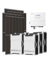 Three-phase photovoltaic kit 20020W 20kW Solis inverter 26.1kWh Weco EVO 5k3 lithium battery