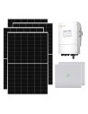 Kit fotovoltaico trifase 8190W inverter 8kW Solis LV batteria al litio 20.48kWh Dyness Powerbox G2