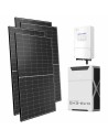 Single-phase photovoltaic kit 8000W 8kW Solis inverter 5.22kWh lithium battery Weco EVO 5k3