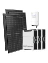 Monofase: vendita all'ingrosso Kit fotovoltaico monofase 5400W inverter Solis 5kW batteria al litio 15.66kWh Weco EVO 5k3