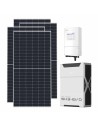 Monofase: vendita all'ingrosso Kit fotovoltaico monofase 5850W inverter Solis 5kW batteria al litio 5.22kWh Weco EVO 5k3