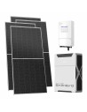 Single-phase photovoltaic kit 8680W 8kW inverter 5.22kWh Weco EVO 5k3 lithium battery Solis