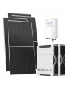 Monofase: vendita all'ingrosso Kit fotovoltaico monofase 8680W inverter Solis 8kW batteria al litio 10.44kWh Weco EVO 5k3