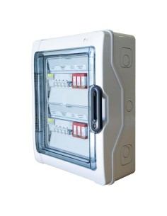 Quadri elettrici: vendita all'ingrosso Quadro di campo DC 2 stringhe Indipendenti 1000VDC con bobina di sgancio