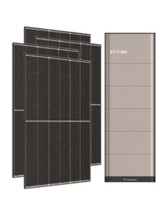 Kit fotovoltaico trifase 10200W inverter 10kW EP CUBE batteria al litio 20kWh CanadianSolar