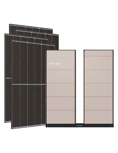 Kit fotovoltaico trifase 10200W inverter 10kW EP CUBE batteria al litio 40kWh CanadianSolar