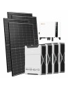Three-phase photovoltaic kit 10800W 10kW Solis inverter Weco EVO 5k3 20.88kWh lithium battery