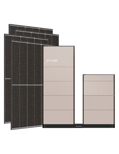 Kit fotovoltaico trifase 10800W inverter 10kW EP CUBE batteria al litio 30kWh CanadianSolar